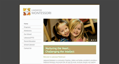 Desktop Screenshot of lakewood-montessori.com